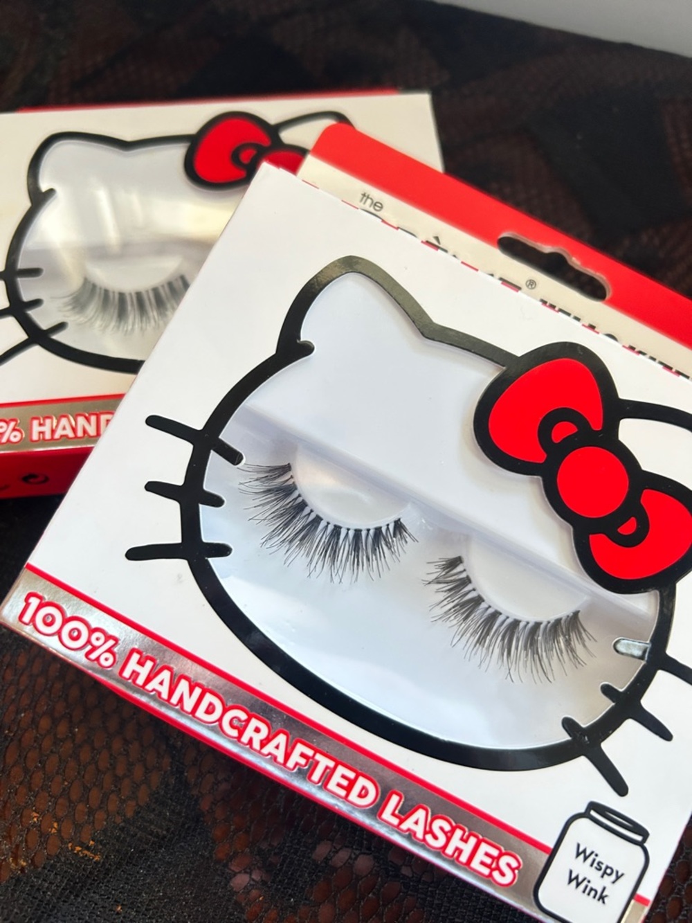The Crème Shop x Hello Kitty Sanrio wispy wink lashes set of 2 : limited edition